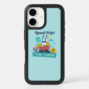 Road Trippin   Peanuts It's Cool To Carpool iPhone 16 Case