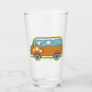 Road Trippin Peanuts Road Trip Van Glass