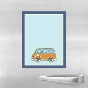 Road Trippin   Peanuts Road Trip Van Magnetic Dry Erase Sheet