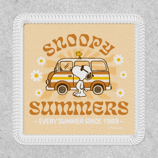 Road Trippin | Peanuts Snoopy Summers Patch (Front)