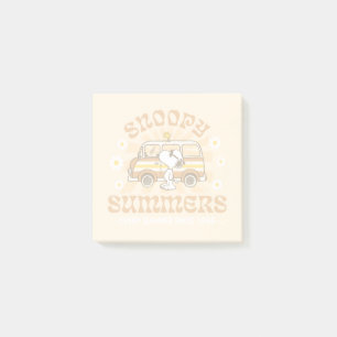 Road Trippin Peanuts Snoopy Summers Post-it Notes
