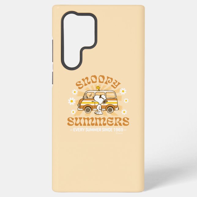 Road Trippin | Peanuts Snoopy Summers Samsung Galaxy Case (Back)