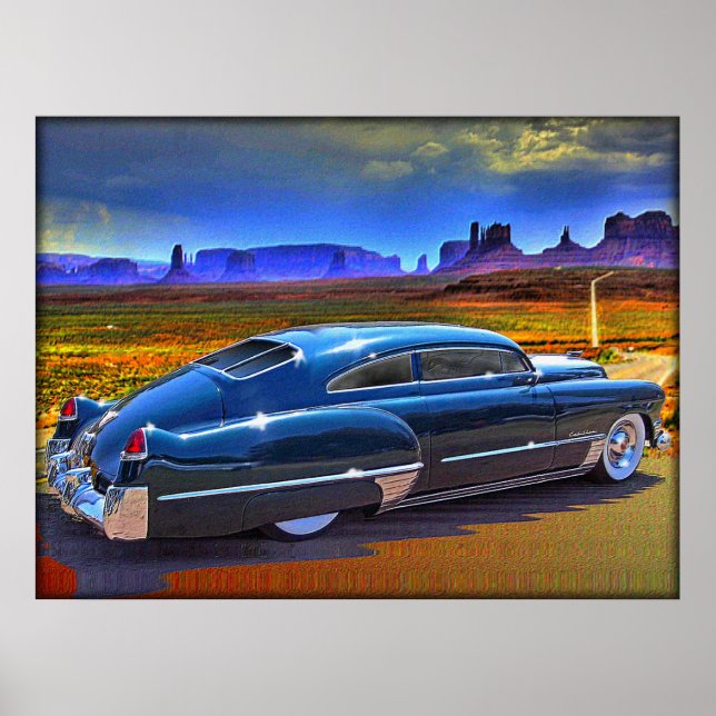 road tripping a painted sky poster (Front)