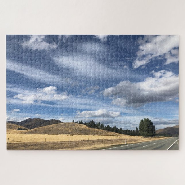 road tripping clouds jigsaw puzzle (Horizontal)