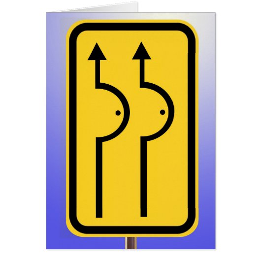 Road Work Ahead Cards (Front)