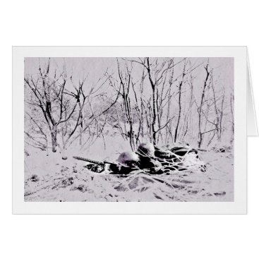 Roadblock During Battle of Bulge Card Roadblock During Battle of Bulge Card