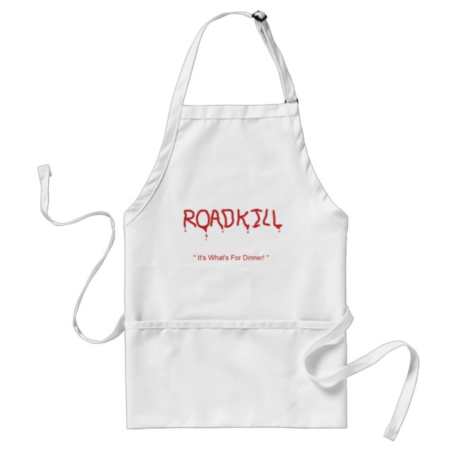 Roadkill "It's What's For Dinner!" Cooks Apron (Front)