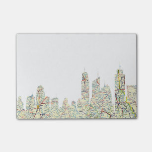 Roadmap City Post-It Notes