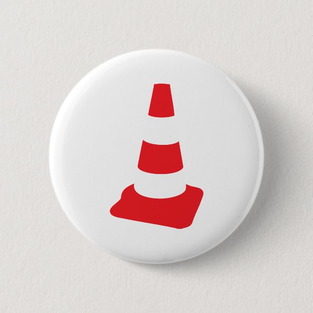 roadmarker traffic cone roadwork button (Front)