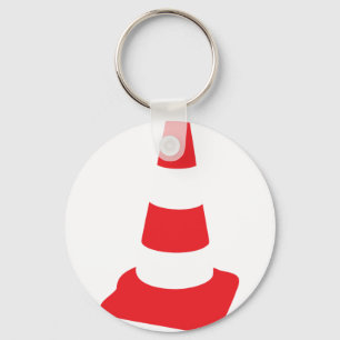 roadmarker traffic cone roadwork keychain