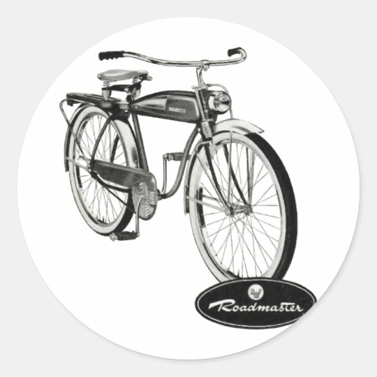 Roadmaster 52 classic round sticker