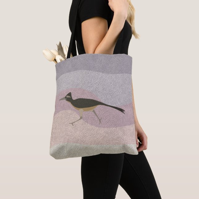 Roadrunner Allover Tote Bag (Close Up)