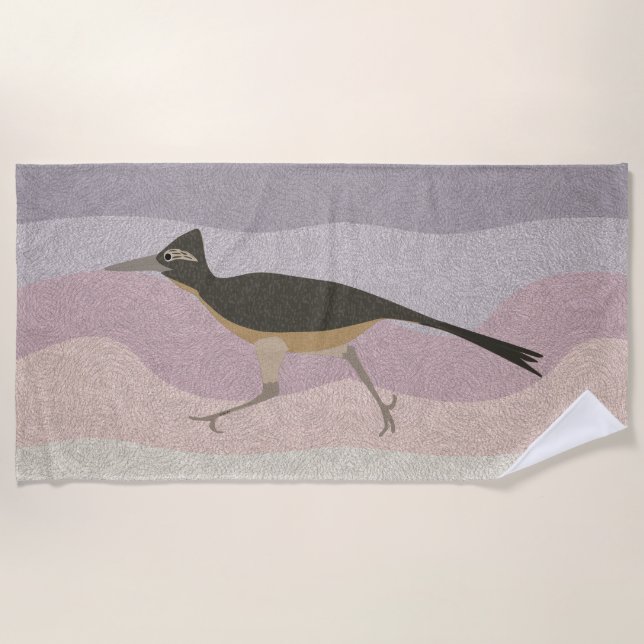 Roadrunner Beach Towel (Front)