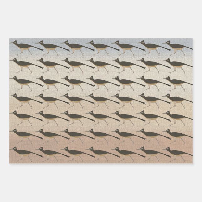 Roadrunner Wrapping Paper Sheets (Front 3)