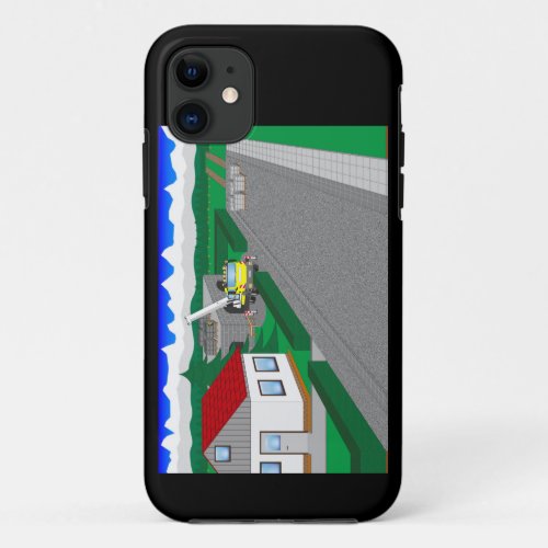 roads and building iPhone 11 case