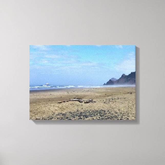 Roads End, Lincoln City, Oregon Canvas Print (Front)
