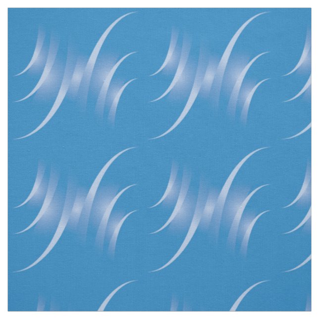 roads on blue fabric (Swatch)