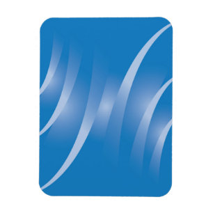 roads on blue magnet