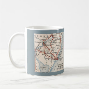 Roads to Atlantic City New Jersey Mug