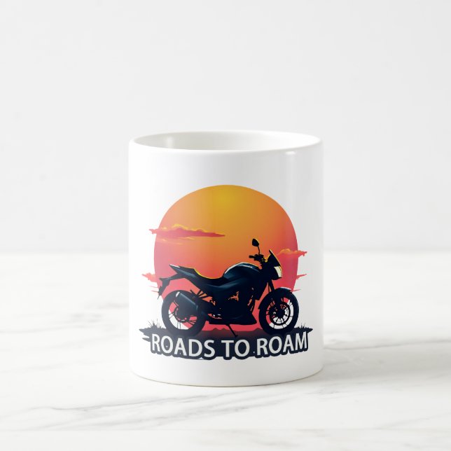 Roads to Roam  Coffee Mug (Center)