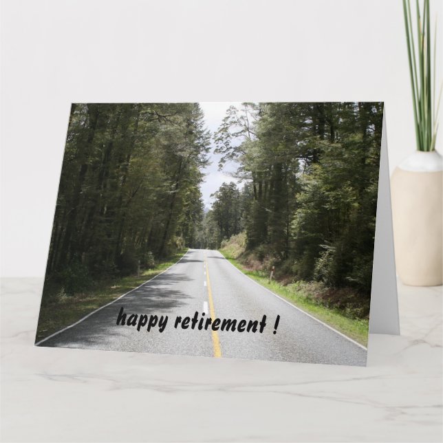 roads traveled big card (Front)