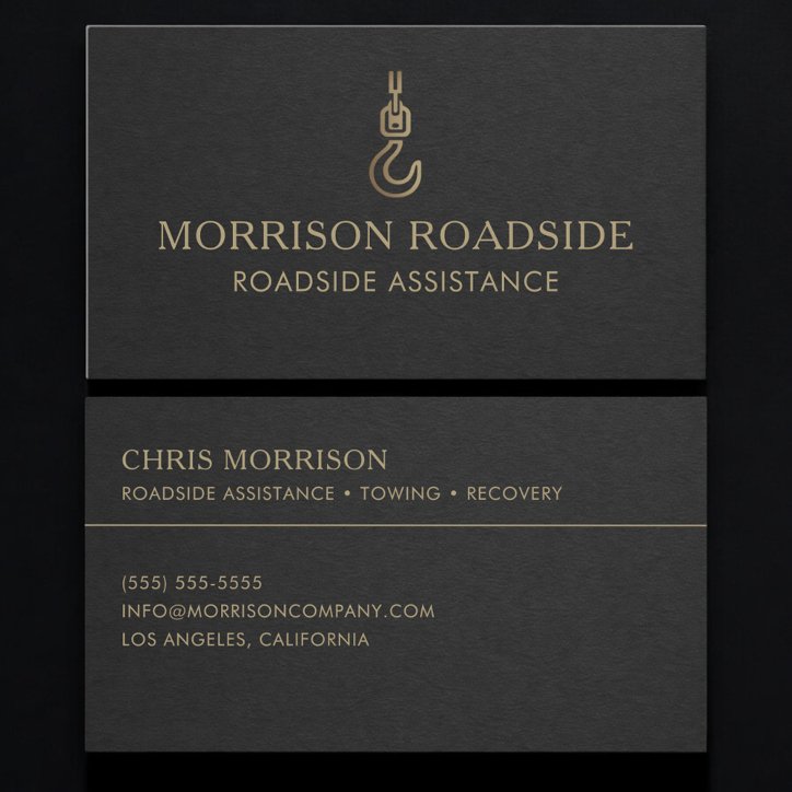 Roadside Assistance Business Card