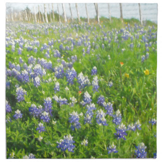 Roadside Bluebonnets Cloth Napkin