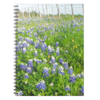 Roadside Bluebonnets Notebook