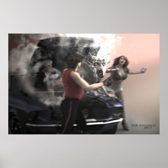 Roadside Repair Poster (Front)