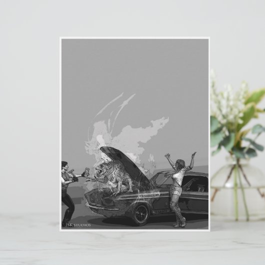 Roadside service flyer (Standing Front)