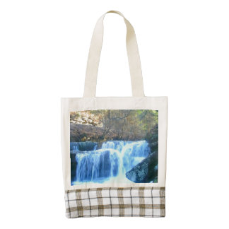 Roadside Waterfall Fayette County Zazzle HEART Tote Bag