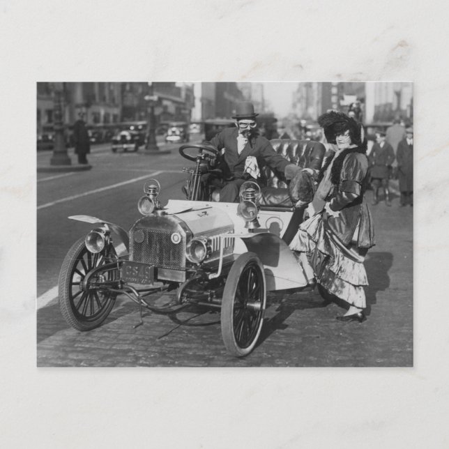 Roadster, Automobile, Car, Classic, 1931 Vintage Postcard (Front)