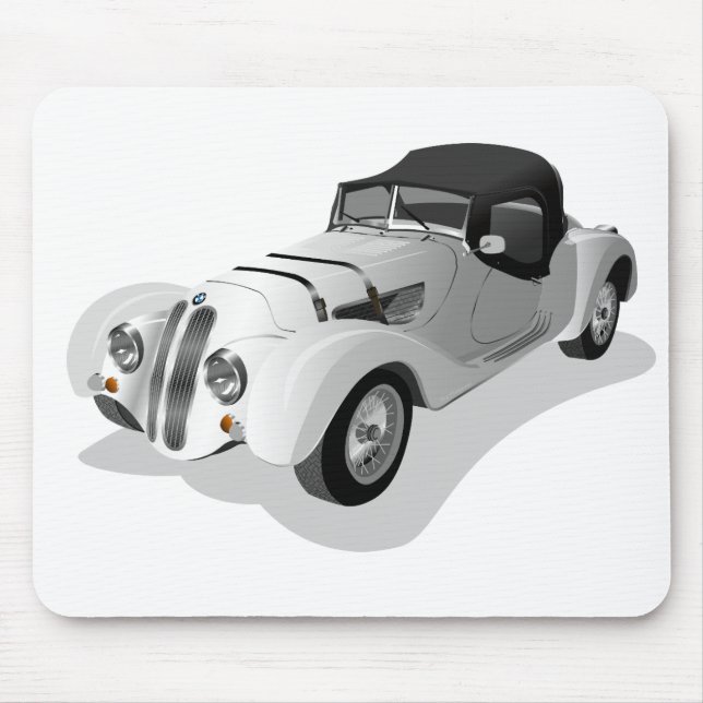Roadster Car Mouse Pad (Front)