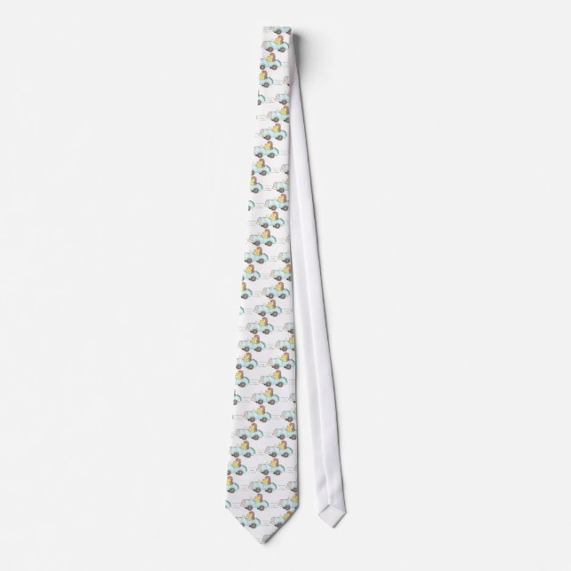 Roadster Hedgehog Tie (Front)