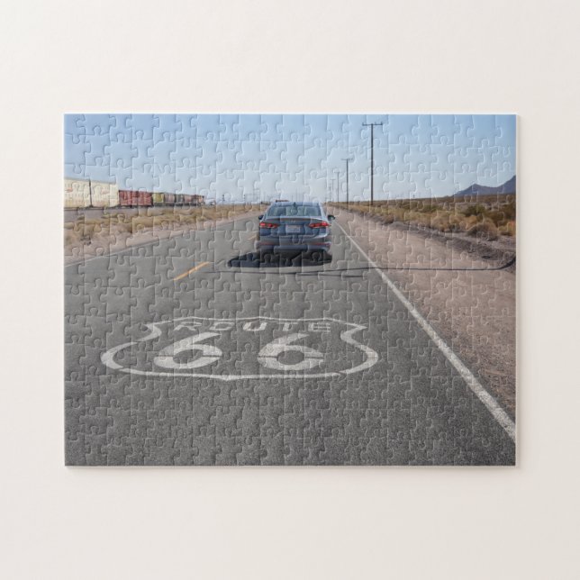 Roadtrip on the Old Route 66 in California Jigsaw Puzzle (Horizontal)