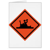 roadwork ahead funny beer (Front)