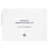 Roam Free Cards (Back Horizontal)