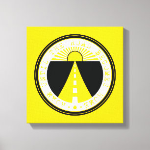 roam until the road becomes home canvas print
