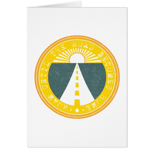 roam until the road becomes home cards (Front)