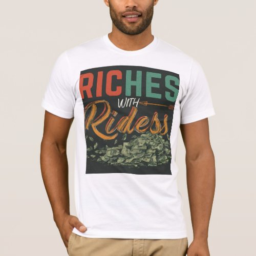 Roaming Riches Explore the World in Style T_Shirt