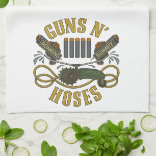 Roaming X Summit: Guns N' Hoses Neighborhood Shirt Kitchen Towel