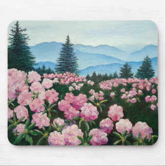 Roan Mt Rhododendron Fine Art Print Mouse Pad