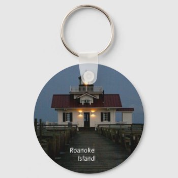 Roanoke Island Keychain by lighthouseenthusiast at Zazzle