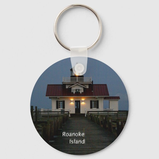 Roanoke Island Keychain (Front)