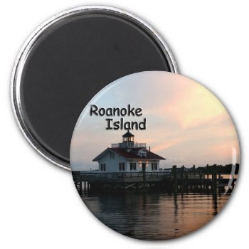 Roanoke Island Lighthouse Magnet by lighthouseenthusiast at Zazzle