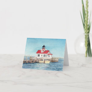 Roanoke Island Lighthouse Notecard