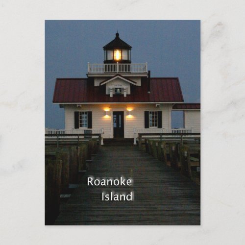 Roanoke Island Postcard