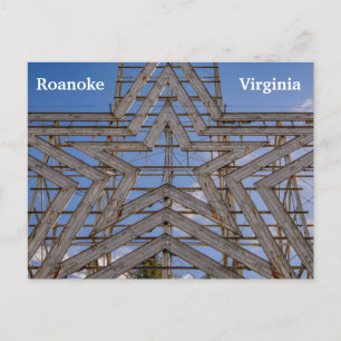 Roanoke Star Postcard