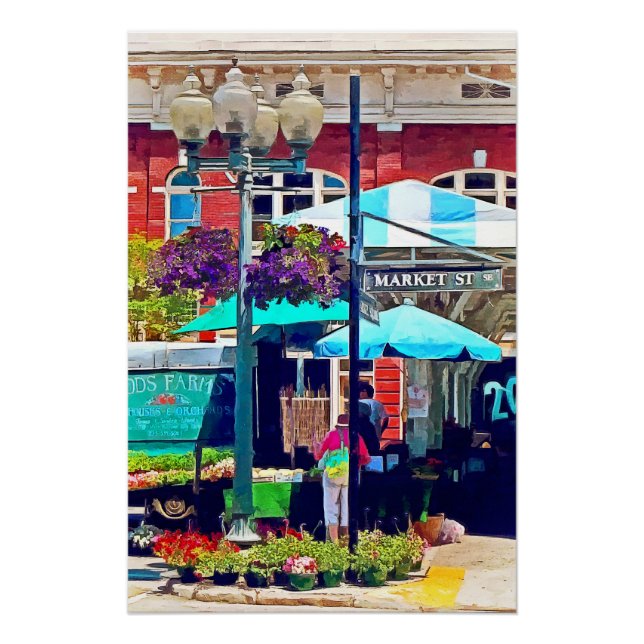 Roanoke Va - Market Street Poster (Front)