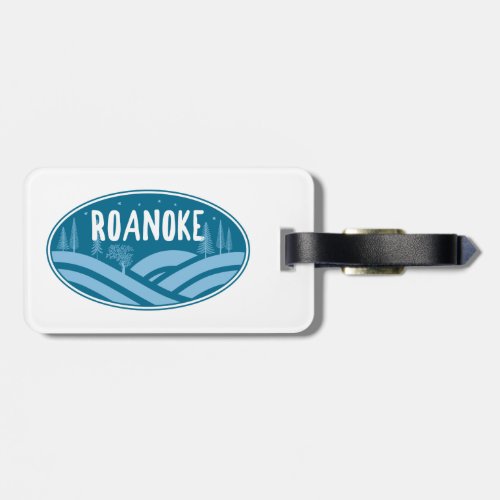 Roanoke Virginia Outdoors Luggage Tag